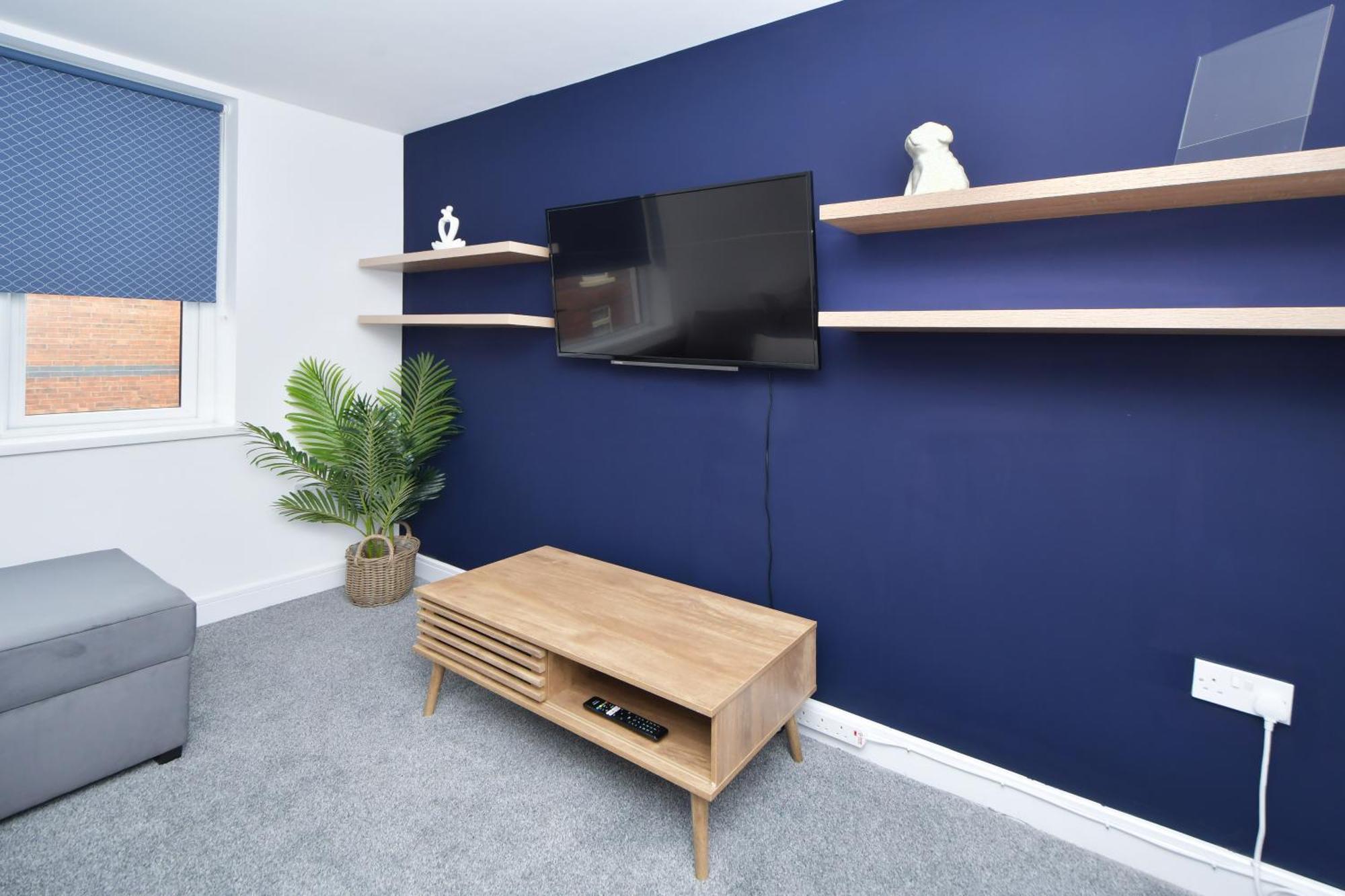 Sapphire Apartments By Yourstays - Luxury 2 Bedroom Apartments In Crewe Eksteriør billede