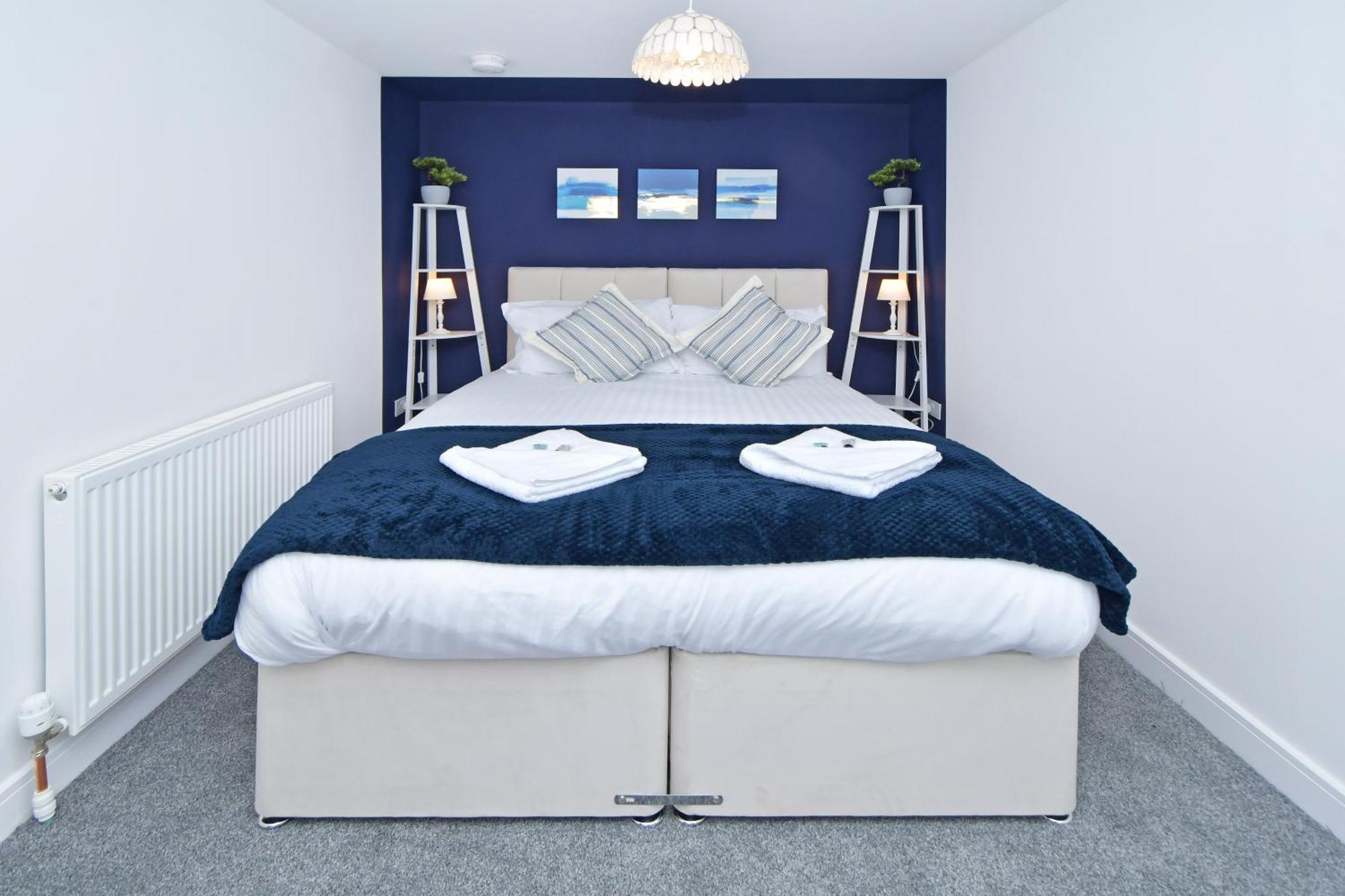 Sapphire Apartments By Yourstays - Luxury 2 Bedroom Apartments In Crewe Eksteriør billede